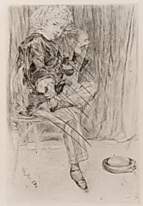 Arthur Haden by James McNeill Whistler (1834-1903)