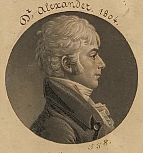 Ashton Alexander by Charles Balthazar Julien Févret de Saint-Mémin, 12 Mar 1770 - 23 Jun 1852