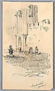 At Aigues—Mortes by Arnold William Brunner, American, 1857–1925