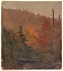 Autumn Landscape, Vermont by Frederic Edwin Church, American, 1826–1900