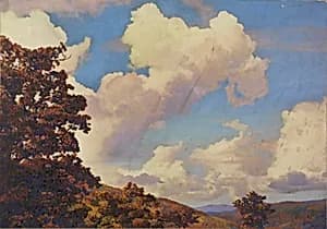 (Autumn Mountain Landscape) by Unidentified (American)