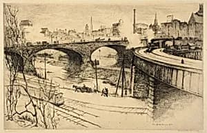 Avenue Bridge, Baltimore by Gabrielle de Veaux Clements