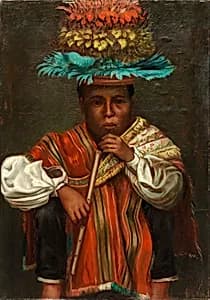 Aymara Boy by Unidentified (South American?)
