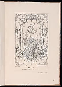 Baccus by Claude Gillot, French, 1673–1722