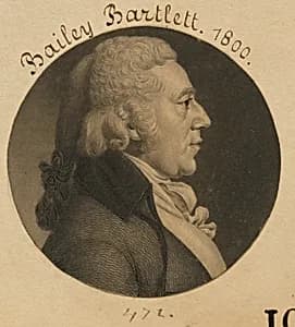 Bailey Bartlett by Charles Balthazar Julien Févret de Saint-Mémin, 12 Mar 1770 - 23 Jun 1852