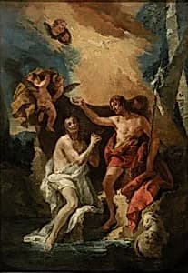 Baptism of Christ by Unidentified (Italian)