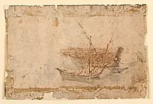 Barges by Pierre-Jacques Volaire, French, 1729 - Before 1802