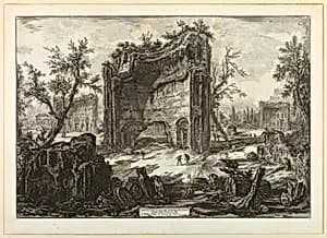 Baths of Trajan by Giovanni Battista Piranesi, Italian, 1720–1778