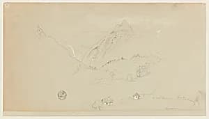 Bavarian Landscape by Frederic Edwin Church, American, 1826–1900
