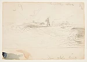 Beach Scene, England by Winslow Homer, American, 1836–1910