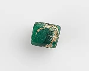 Bead, flattened tubular by Unknown