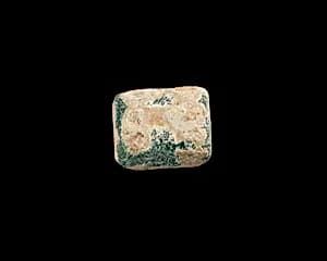 Bead, hexagonal by Unknown