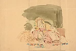 Bedouin Reclining by Miner Kilbourne Kellogg