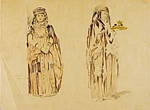 Bedouin Woman by Miner Kilbourne Kellogg
