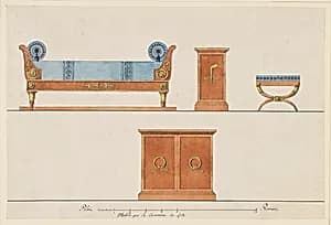 Bedroom Furniture by Angelo Mezzetti, Italian