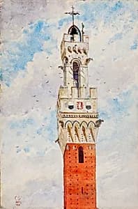 Bell Tower, Italy by Cass Gilbert