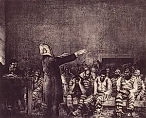 Benediction in Georgia by George Bellows