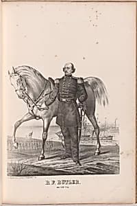 Benjamin F. Butler by Ehrgott & Forbriger Lithography Company, active 1856 - 1869