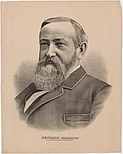 Benjamin Harrison by Unidentified Artist