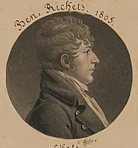 Benjamin Ricketts by Charles Balthazar Julien Févret de Saint-Mémin, 12 Mar 1770 - 23 Jun 1852