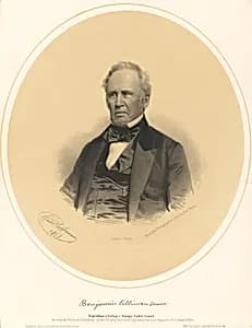 Benjamin Silliman by Rudolf Hoffmann, active 1840s - 1850s
