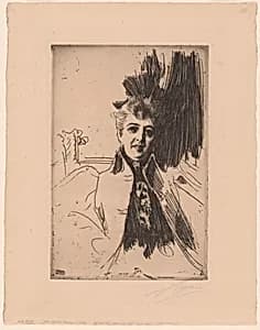 Bertha Honoré Palmer by Anders Leonard Zorn, 18 Feb 1860 - 1920