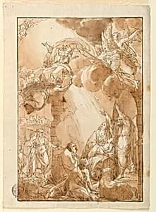 Birth of Christ by Antonio Cavallucci, Italian, 1752 - 1795