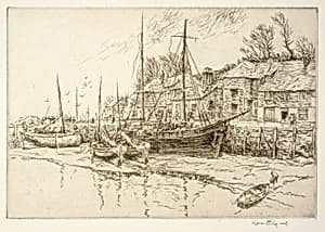 Boat Houses by Kerr Eby