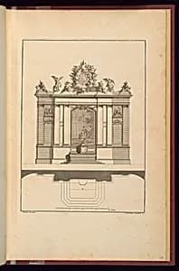 Bound print by Jean Mariette, French, 1660–1742