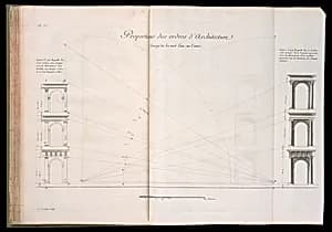 Bound print by Germain Boffrand, French, 1667–1754
