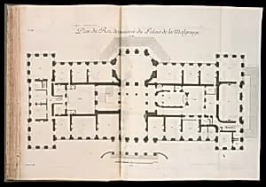Bound print by Germain Boffrand, French, 1667–1754