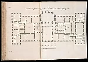 Bound print by Germain Boffrand, French, 1667–1754