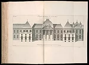 Bound print by Germain Boffrand, French, 1667–1754