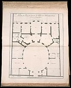 Bound print by Germain Boffrand, French, 1667–1754