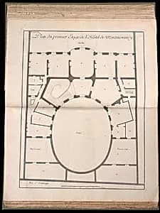 Bound print by Germain Boffrand, French, 1667–1754