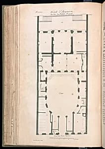 Bound print by Germain Boffrand, French, 1667–1754