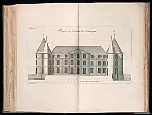 Bound print by Germain Boffrand, French, 1667–1754