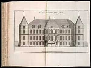 Bound print by Germain Boffrand, French, 1667–1754