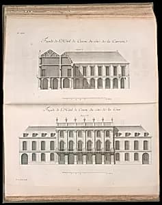 Bound print by Germain Boffrand, French, 1667–1754