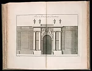 Bound print by Germain Boffrand, French, 1667–1754