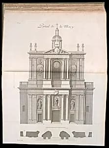 Bound print by Germain Boffrand, French, 1667–1754