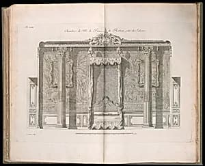 Bound print by Germain Boffrand, French, 1667–1754