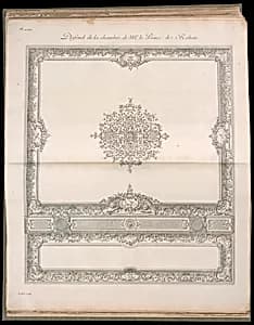 Bound print by Germain Boffrand, French, 1667–1754