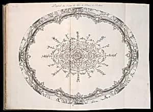 Bound print by Germain Boffrand, French, 1667–1754