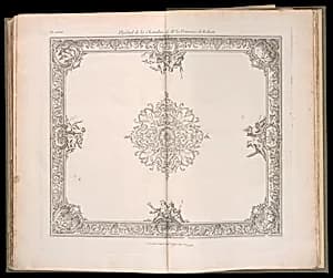Bound print by Germain Boffrand, French, 1667–1754