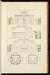 Bound print by Jean-Charles Krafft, French, 1764 - 1833