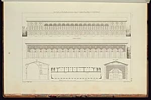 Bound print by Jean-Charles Krafft, French, 1764 - 1833
