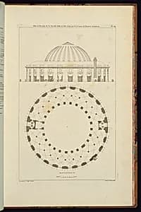 Bound print by Jean-Charles Krafft, French, 1764 - 1833