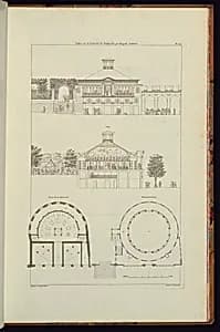 Bound print by Jean-Charles Krafft, French, 1764 - 1833