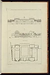 Bound print by Jean-Charles Krafft, French, 1764 - 1833